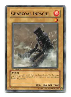 Charcoal Inpachi - 5DS1-EN005 1st Edition - YuGiOh-LP - Image 1