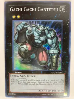 Gachi Gachi Gantetsu - YS11-EN042 - Super Rare - 1st Edition - Image 1