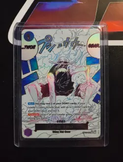 One Piece CCG Gear Two Monkey D Luffy Alternative Art Holo OP11-080 - Image 1