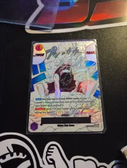 One Piece CCG Gear Two Monkey D Luffy Alternative Art Holo OP11-080 - Image 2