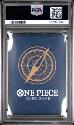 2025 ONE PIECE OP13 058 CARRYING ON HIS WILL MONKEY D LUFFY TREASURE RARE PSA 10 - Image 2