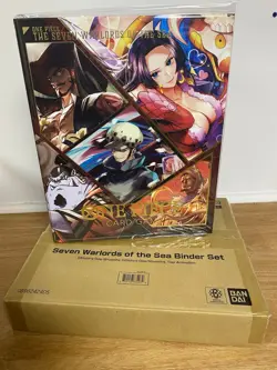 One Piece Seven Warlords Of The Sea Binder ONLY - Binder Sleeves Included - Image 1