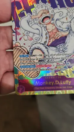 Monkey.D.Luffy (119) (Alternate Art) OP05-119 Awakening of the New Era Foil - Image 2