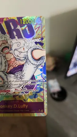 Monkey.D.Luffy (119) (Alternate Art) OP05-119 Awakening of the New Era Foil - Image 3