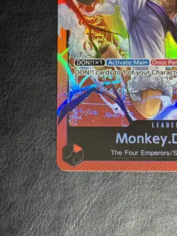 Monkey.D.Luffy ST21-001 - One Piece TCG Starter Deck EX: Gear 5 Foil NM Leader - Image 3