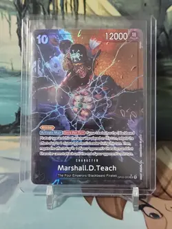 Marshall.D.Teach (093) (Alternate Art) OP09-093 Emperors in the New World Foil - Image 1
