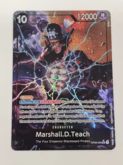 Marshall.D.Teach (093) (Alternate Art) OP09-093 Emperors in the New World Foil - Image 1