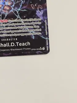 Marshall.D.Teach (093) (Alternate Art) OP09-093 Emperors in the New World Foil - Image 4