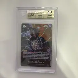 Marshall.D.Teach (093) (Alternate Art) OP09-093 Emperors in the New World Foil - Image 1