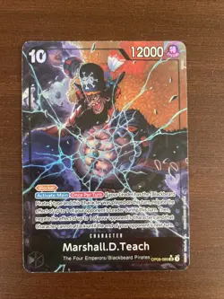Marshall.D.Teach (093) (Alternate Art) OP09-093 Emperors in the New World Foil - Image 1
