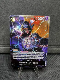 Marshall.D.Teach (093) (Alternate Art) OP09-093 Emperors in the New World Foil - Image 1