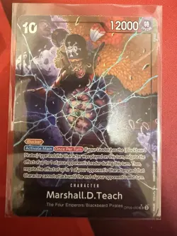 Marshall.D.Teach (093) (Alternate Art) OP09-093 Emperors in the New World Foil - Image 1