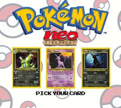 Vintage Pokemon Neo Discovery WOTC - Pick Your Card - Complete Your Set - Image 1