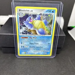 Blastoise LV.60 Holo Rare 2/127 - 2009 Pokemon Supreme Victors - Image 1