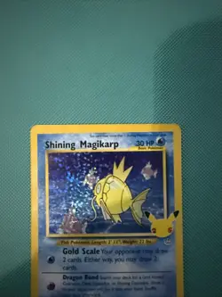 Pokemon Shining Magikarp Card 25th Anniversary Edition 66/64 Celebrations Mint - Image 2