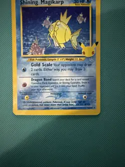 Pokemon Shining Magikarp Card 25th Anniversary Edition 66/64 Celebrations Mint - Image 3