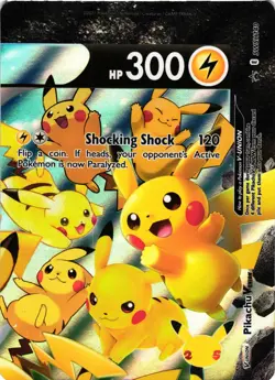 Pokemon TCG Pikachu V-UNION SWSH140 Black Star Promo VLP - Image 1
