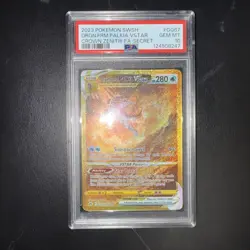 Pokemon TCG Origin Forme Palkia VSTAR GG67/GG70 Crown Zenith Secret Rare PSA 10 - Image 1