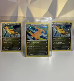 Pokemon TCG Dragonite HOLO Lot 3 Cards 2012 Nintendo - Image 1