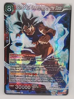 Son Goku Unmatched by the Gods EX23-05 Foil Dragon Ball Super Card Game | NM - Image 1