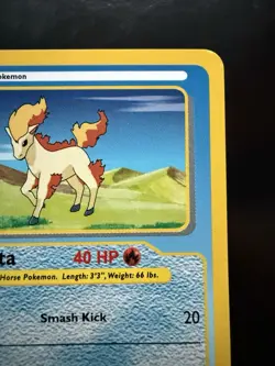 Pokemon Ponyta #77 Funskool Card Vintage 2004 (LP) - Image 3