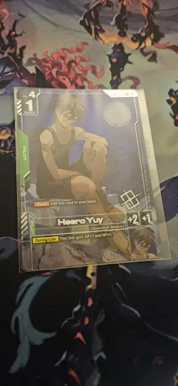 Gundam Card Game Heero Yuy ST02-010 Regional Championship top 8 Promo EngkishNM - Image 4