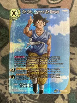 Son Goku, Forever in Our Memories Rare BT11-093 R Dragon Ball Super Card Game - Image 1