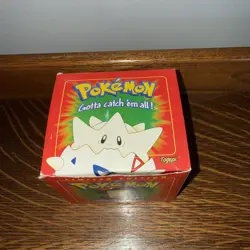 1999 Burger King Pokemon Togepi 23k Gold Plated Card & Pokeball Sealed - Image 2