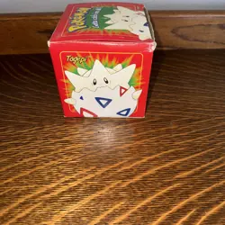1999 Burger King Pokemon Togepi 23k Gold Plated Card & Pokeball Sealed - Image 4