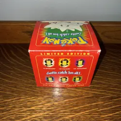 1999 Burger King Pokemon Togepi 23k Gold Plated Card & Pokeball Sealed - Image 5