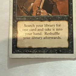 Magic: The Gathering Card - Demonic Tutor - Revised - MTG - English - Image 4