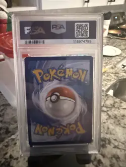 Pokemon TCG Fuecoco Illustration Rare Card Sv02: Paldea Evolved 201/193 PSA 9 - Image 2