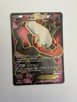 Pokemon Darkrai EX Holo Full Art Ultra Rare Card 118/122 - Image 1