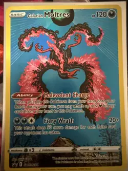 Galarian Moltres SWSH284 SWSH: Sword & Shield Promo Cards Holo - Image 1