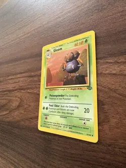 Pokemon TCG Gloom Jungle Card 37/64 Unlimited Uncommon NM - Image 4
