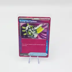 Scoop Up Cyclone Item Trainer 162/167 - Twilight Masquerade Pokemon Card - Image 1