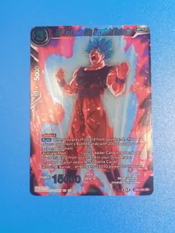 SSB Kaio-Ken Son Goku Concentrated Destruction Foil Dragon Ball Super Card | NM - Image 2