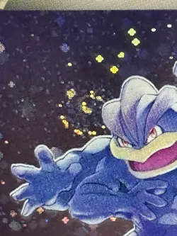 Pokemon TCG Dark Machamp Holo Card Japanese Edition Swirl #066 Team Rocket - Image 2