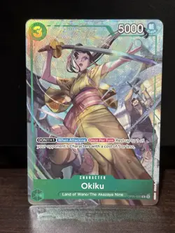 Okiku BANDAI CARD GAMES Fest 23-24 One Piece Card Game OP01-035 - Image 1