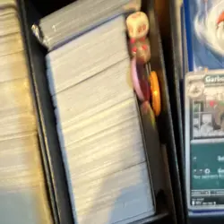 Pokemon lot of 5 Pokemon ETB boxes full of bulk about 500 cards in each - Image 4