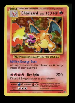 #3 Charizard 11/108 XY Evolutions 2016 Holo Rare Pokemon Card TCG - Image 1