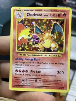 #3 Charizard 11/108 XY Evolutions 2016 Holo Rare Pokemon Card TCG - Image 3