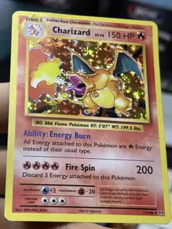 #3 Charizard 11/108 XY Evolutions 2016 Holo Rare Pokemon Card TCG - Image 5