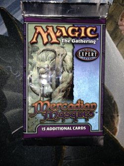 Magic "Mercadian Masques" 15-Card Sealed Booster Pack X1 - Image 1