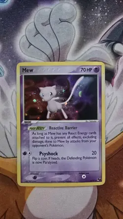 Mew 4/17 POP Series 4 Promo Pokemon Card Holo Foil Rare - Image 1