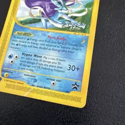 Pokemon TCG Suicune 53 WotC Black Star Promo Pokemon Movie 2002 Rare Card HP/DMG - Image 3