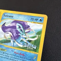 Pokemon TCG Suicune 53 WotC Black Star Promo Pokemon Movie 2002 Rare Card HP/DMG - Image 4