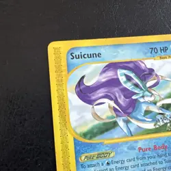 Pokemon TCG Suicune 53 WotC Black Star Promo Pokemon Movie 2002 Rare Card HP/DMG - Image 5