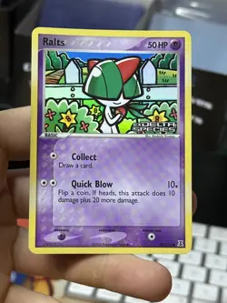 Ralts 81/113 EX Delta Species 2005 Reverse Holo Pokemon Card TCG - Image 3