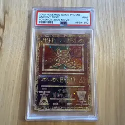PSA 9!!! 2000 ANCIENT MEW POKEMON MOVIE PROMO CARD!! PSA 9 GEM MINT CONDITION!! - Image 1